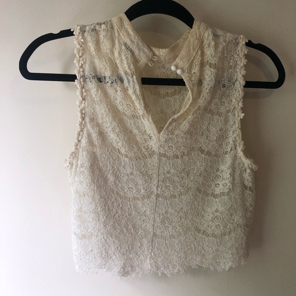 Lace Crop Top - Picture 2 of 2